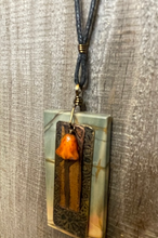 Load image into Gallery viewer, Jasper &amp; Mixed Metal Pendant
