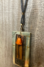 Load image into Gallery viewer, Jasper & Mixed Metal Pendant