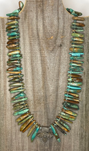 Load image into Gallery viewer, Natural Turquoise Nugget Necklace
