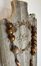 Load image into Gallery viewer, Turquoise Agate Mixed Lariat Necklace