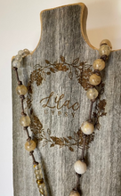 Load image into Gallery viewer, Quartz Mix Lariat Necklace