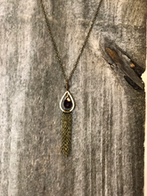 Load image into Gallery viewer, Garnet Waterfall Necklace

