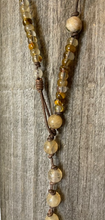 Load image into Gallery viewer, Quartz Mix Lariat Necklace