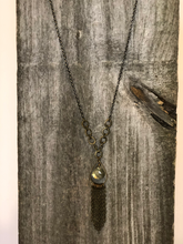 Load image into Gallery viewer, Fringe Benefits Labradorite Necklace
