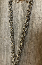 Load image into Gallery viewer, Turquoise Y Necklace With Coin Drop
