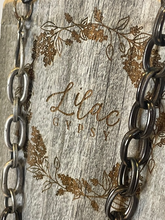 Load image into Gallery viewer, Turquoise Slab Vintage Chain Necklace
