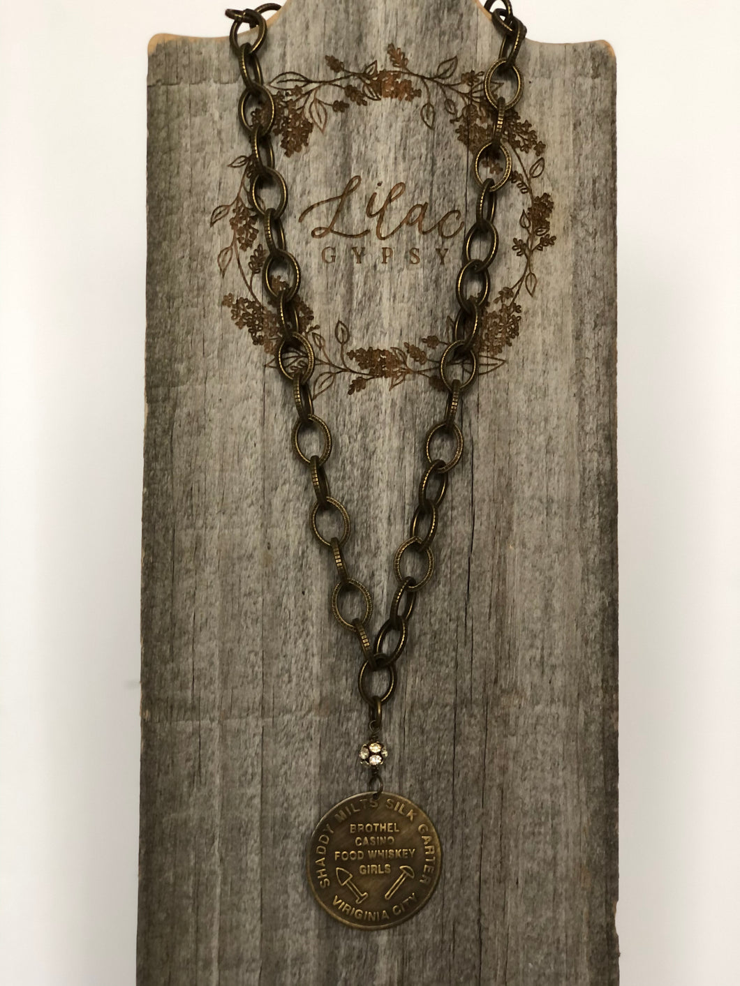 Brothel Token Necklace
