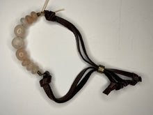 Load image into Gallery viewer, Pink Aventurine &amp; Leather Bracelet
