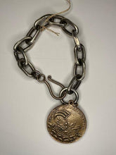 Load image into Gallery viewer, Boyfriend Chain Medallion Bracelet
