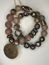 Load image into Gallery viewer, Sunstone Beaded Stretch Bracelet
