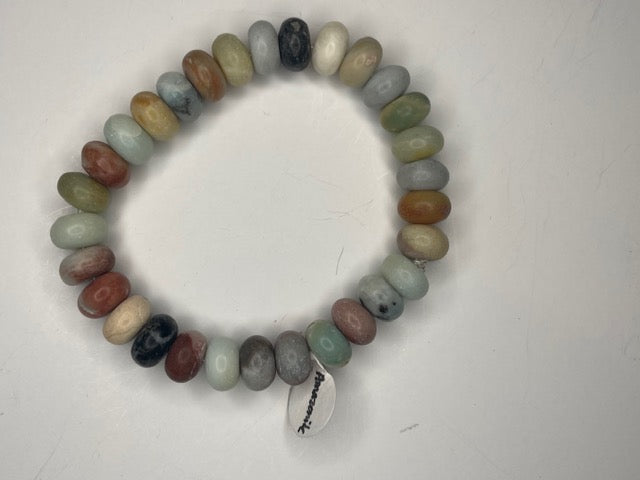 Amazonite Beaded Stretch Bracelet