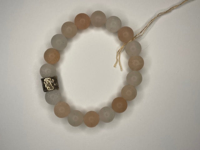 Montana Rose Quartz Beaded Stretch Bracelet