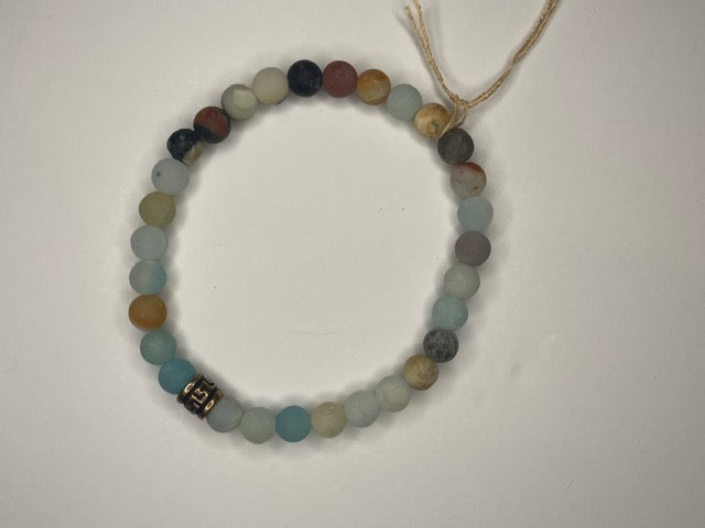 Montana Amazonite Beaded Stretch Bracelet