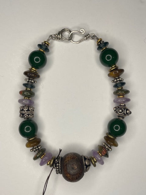 Jade Mix Beaded Bracelet