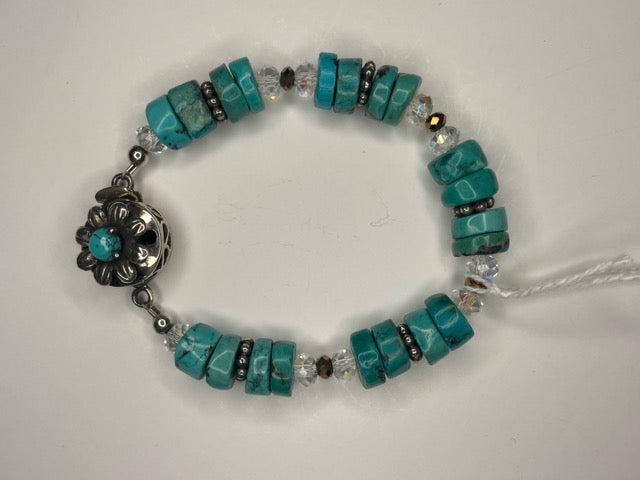 Turquoise Beaded Bracelet