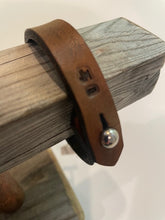 Load image into Gallery viewer, Mesa Turquoise Leather Cuff
