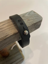 Load image into Gallery viewer, Three Times Turquoise Leather Cuff

