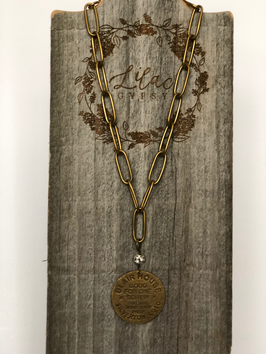 Brothel Token Necklace