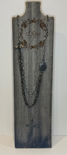 Load image into Gallery viewer, Layered Vintage Chain Drape Cross Necklace
