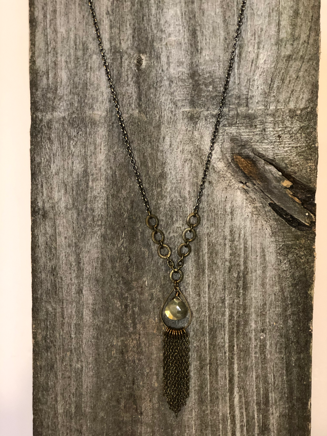 Fringe Benefits Labradorite Necklace